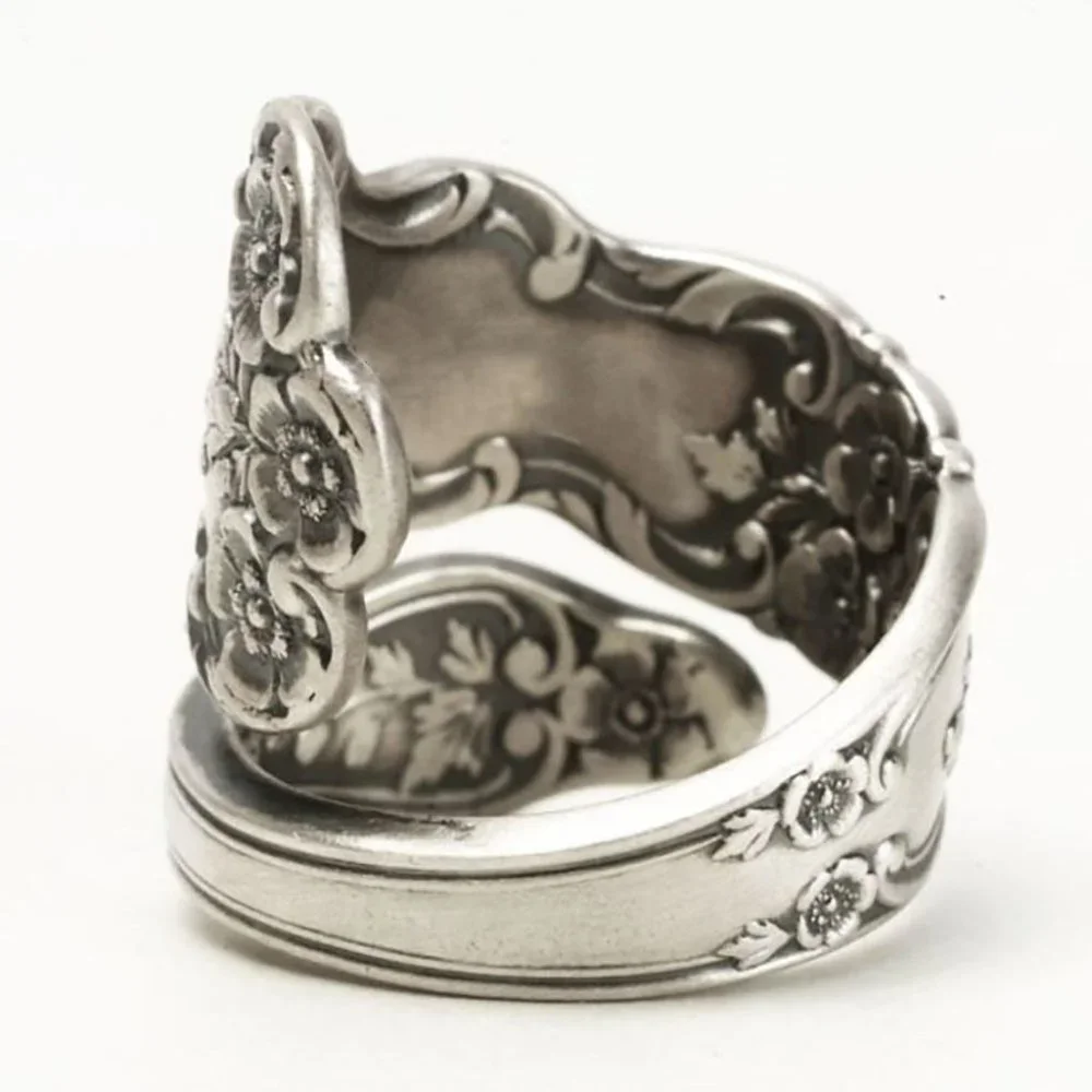 ✨925 Silver Plated Creative Plum Flower Shaped Ring, GPMB1565